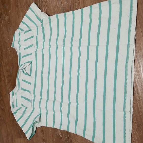(L) T by Talbots Striped Keyhole Cut Out Vacation Beach Resortwear Lightweight - Picture 8 of 8